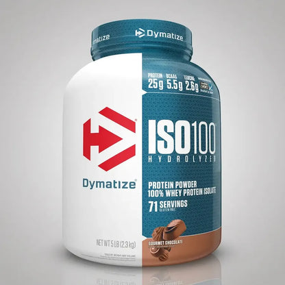 ISO 100 Dymatize 5 LB 71 Porciones · Barrita Dubai + Shaker Regalo