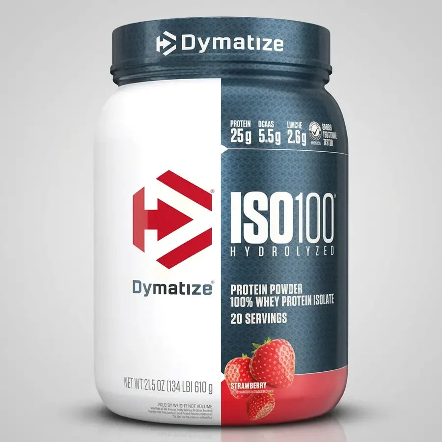 ISO 100 Dymatize 5 LB 71 Porciones · Barrita Dubai + Shaker Regalo